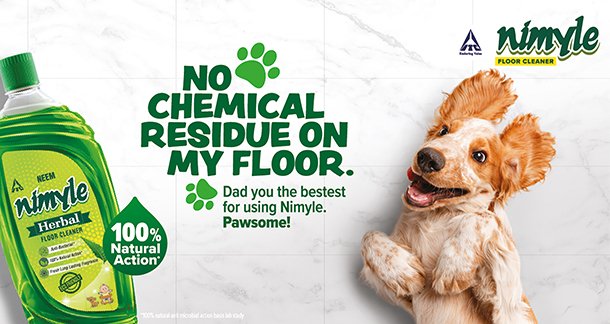 Building Hygiene Habits: ITC Nimyle Keeping Floors Clean for Homes with Kids & Pets